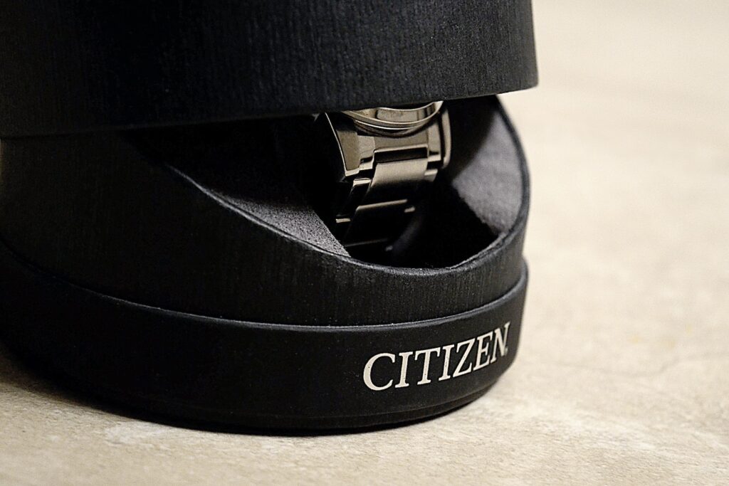 Citizen watch in box