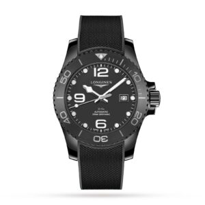 All-black Ceramic Hydroconquest 43mm Automatic Mens Watch