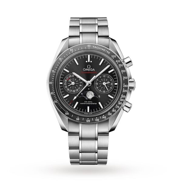 Speedmaster Mens 44.25mm Co-Axial Automatic Moonphase Watch